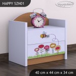 Nočna omarica Happy babies BZZ 06 SZN1